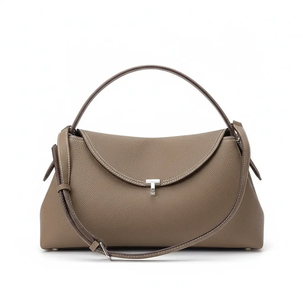 Sac à main en cuir véritable | CHARLOTTE Saclya