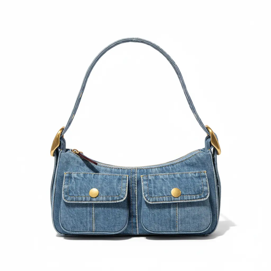 Sac à main en jean | INES Saclya