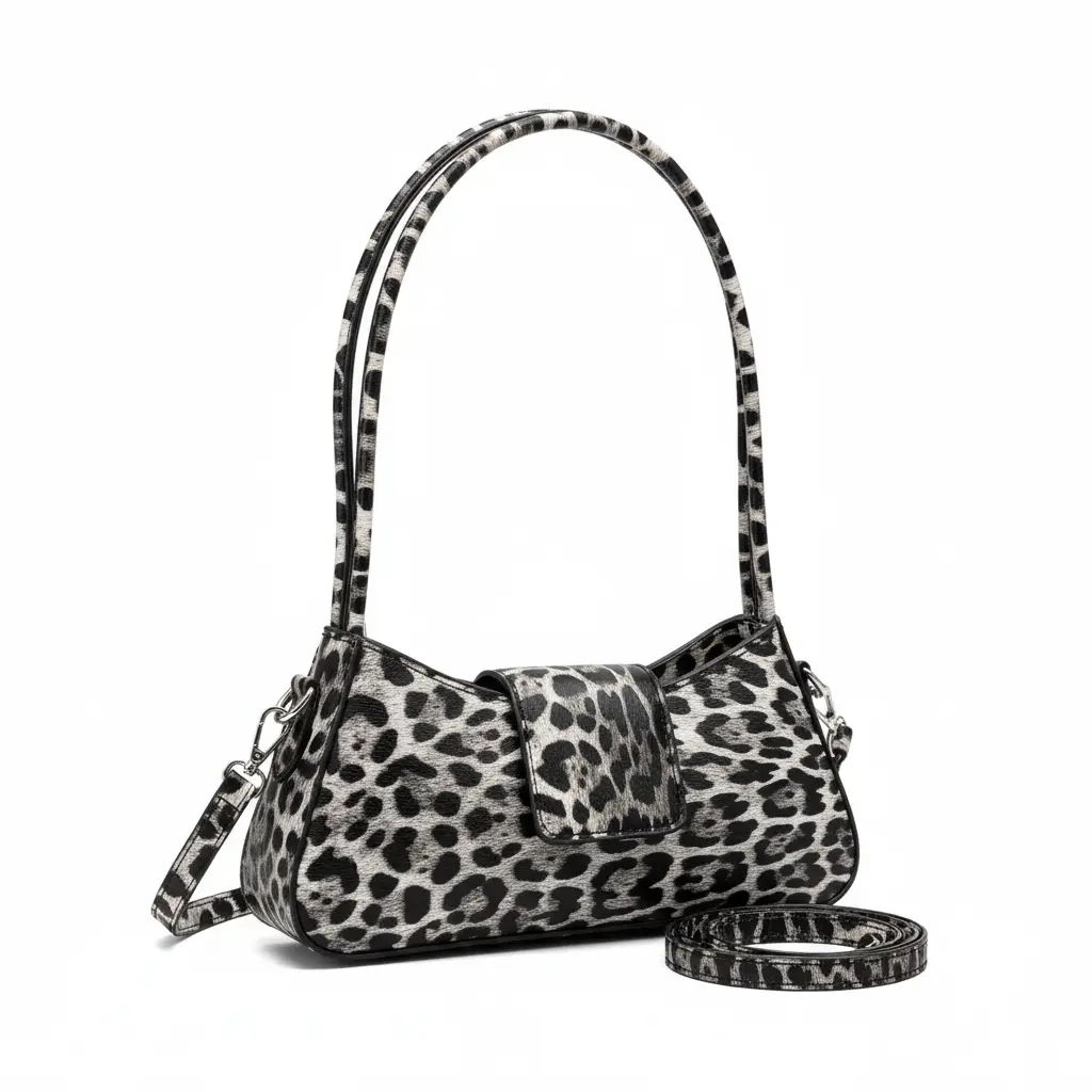 Sac Léopard Bandoulière | ALBANE Saclya