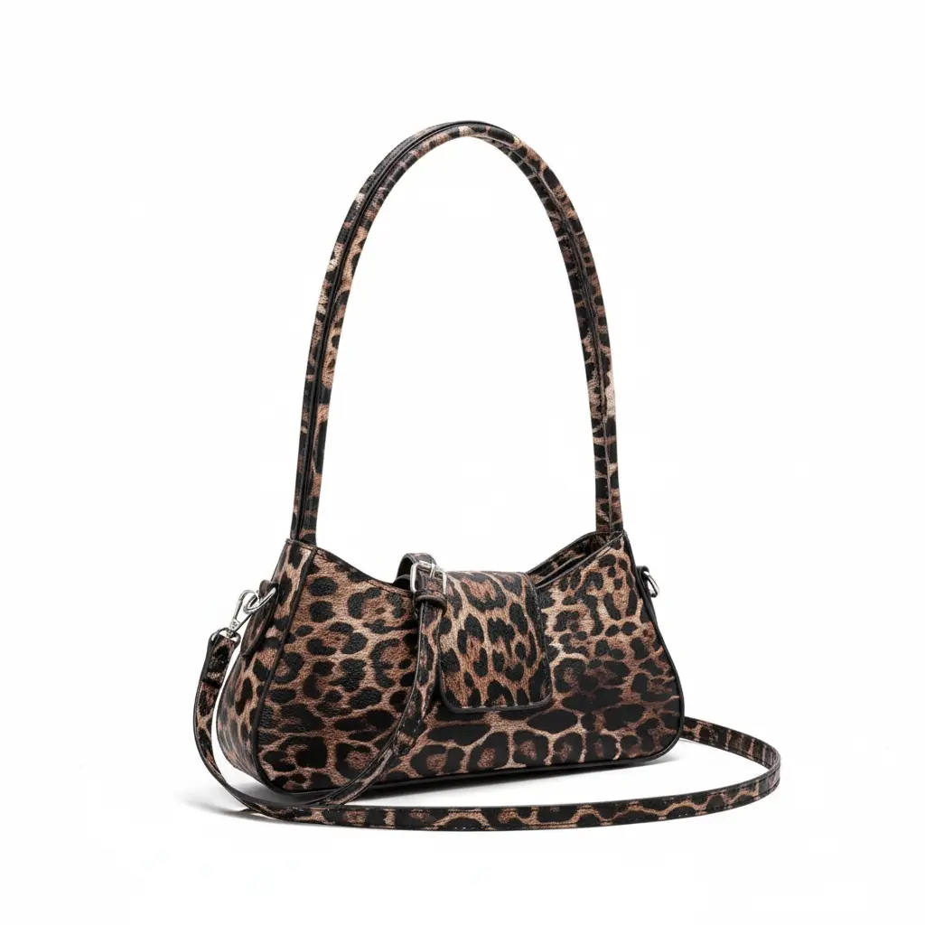 Sac Léopard Bandoulière | ALBANE Saclya