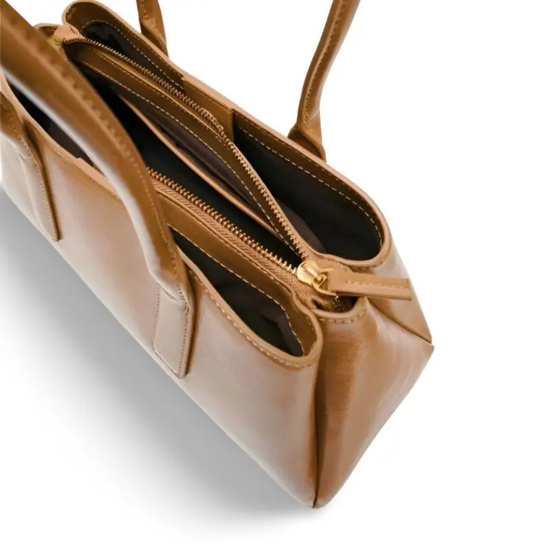 Sac baguette camel | MALIKA Saclya