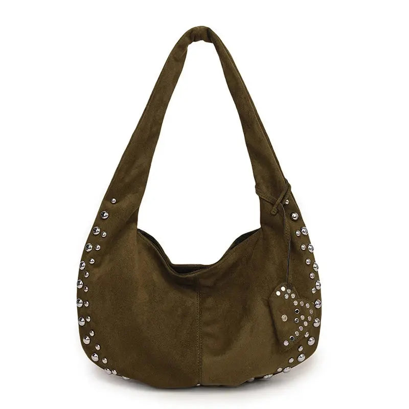 ELOA | Sac à Main Daim Vintage – Élégance bohème Saclya