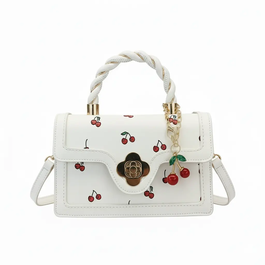 Sac à main cerise | LYA Saclya