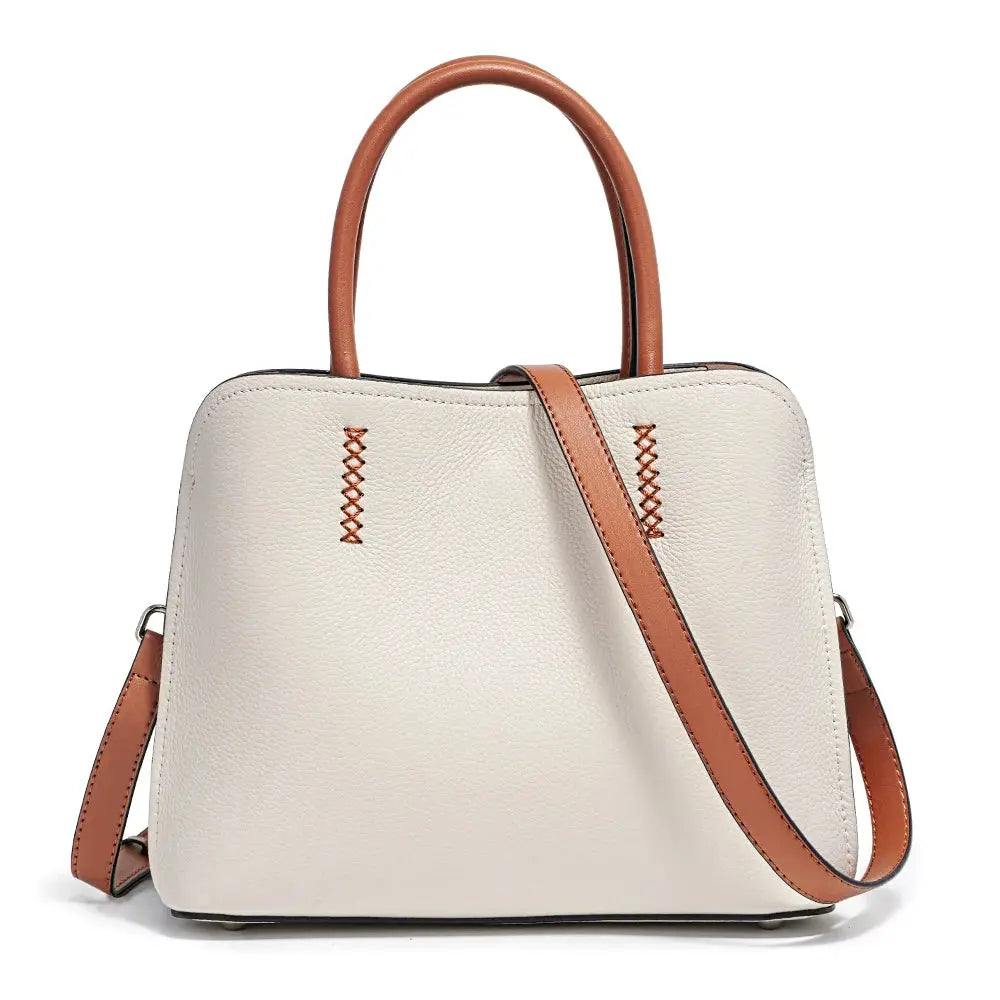 Sac à main cuir bandoulière | NINA Saclya