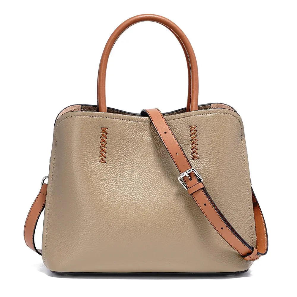 Sac à main cuir bandoulière | NINA Saclya