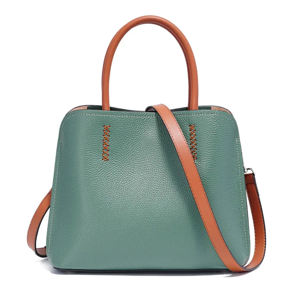 Sac à main cuir bandoulière | NINA Saclya