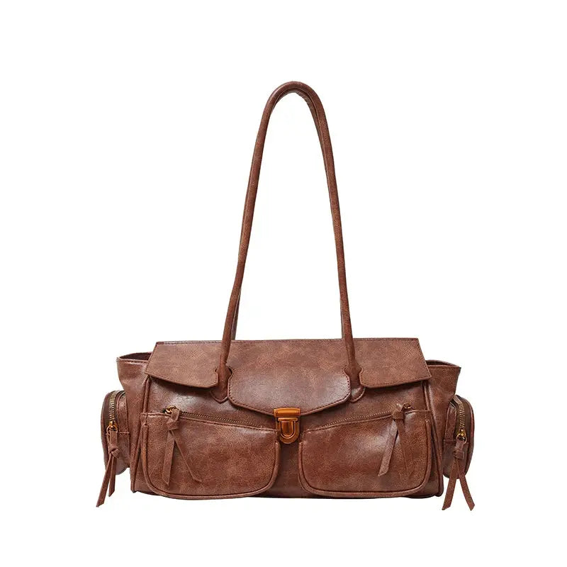 FLORE | Sac en Cuir Vintage – Élégance Rétro et Caractère