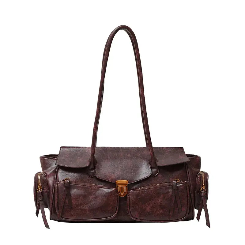 FLORE | Sac en Cuir Vintage – Élégance Rétro et Caractère