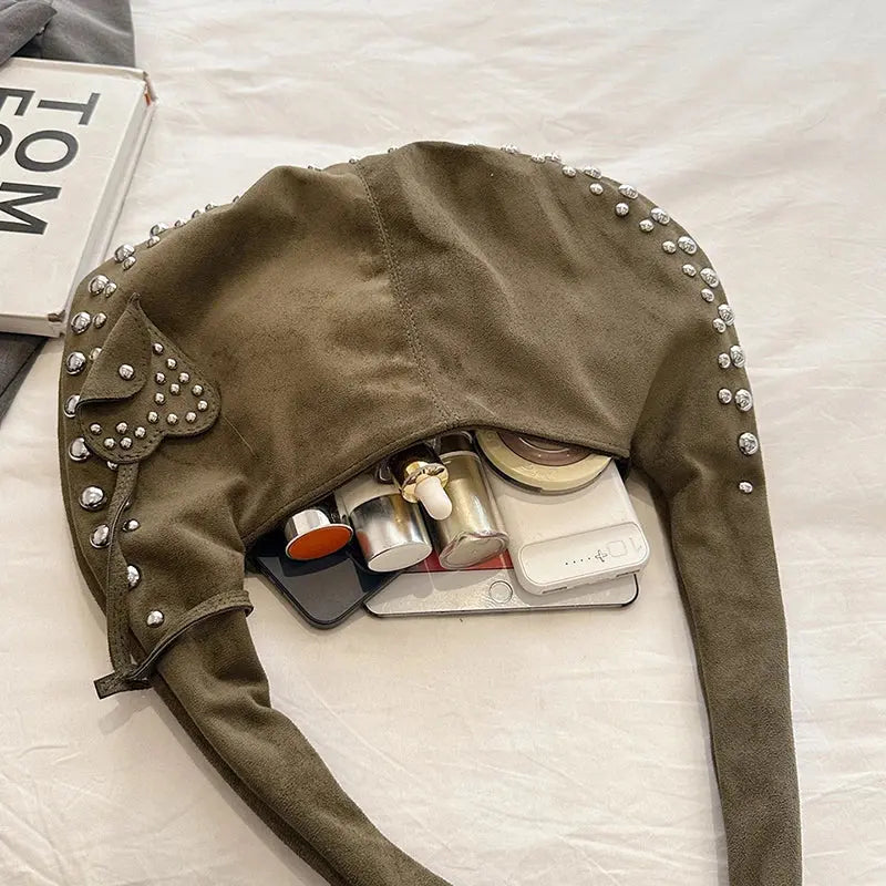 ELOA | Sac à Main Daim Vintage – Élégance bohème Saclya