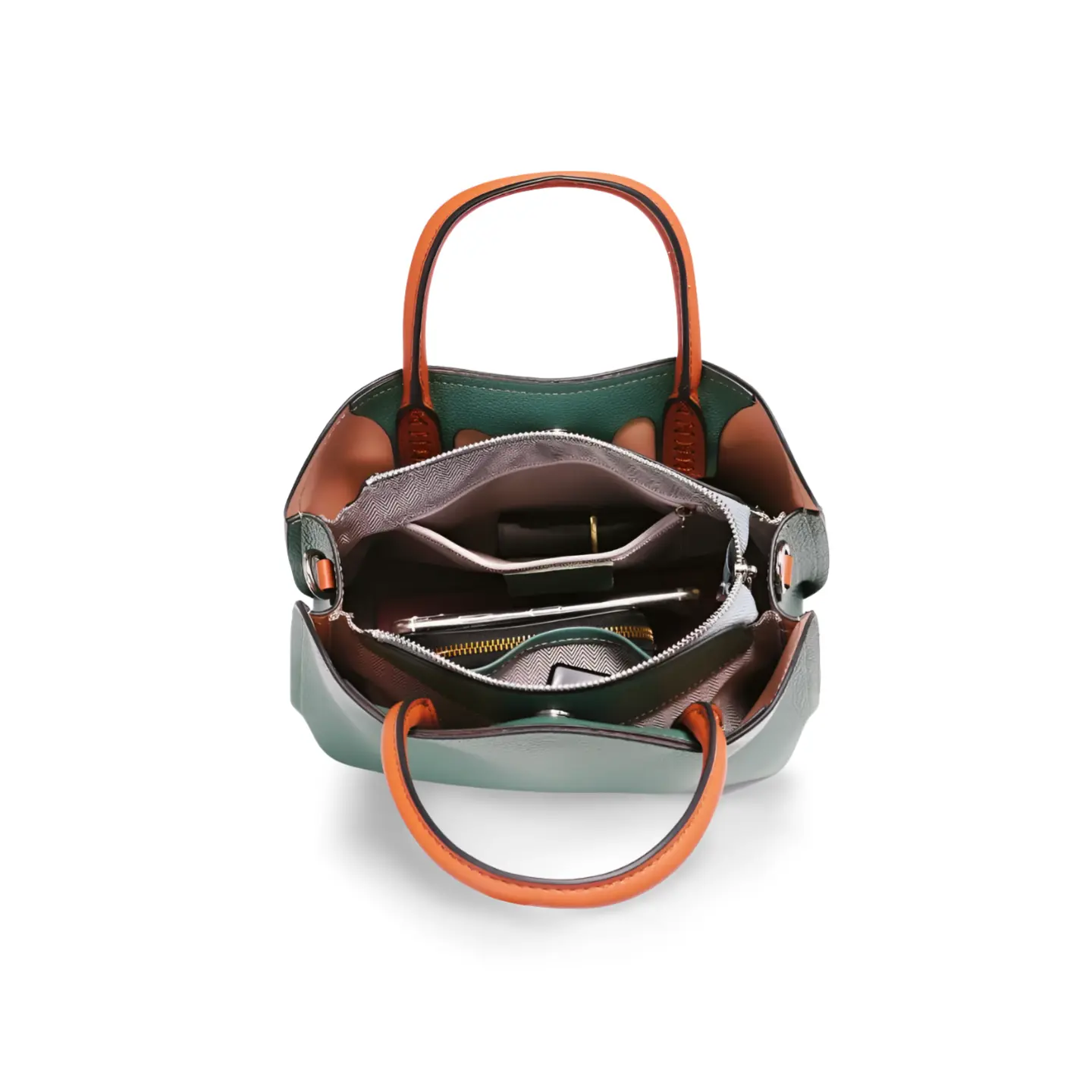 Sac à main cuir bandoulière | NINA Saclya