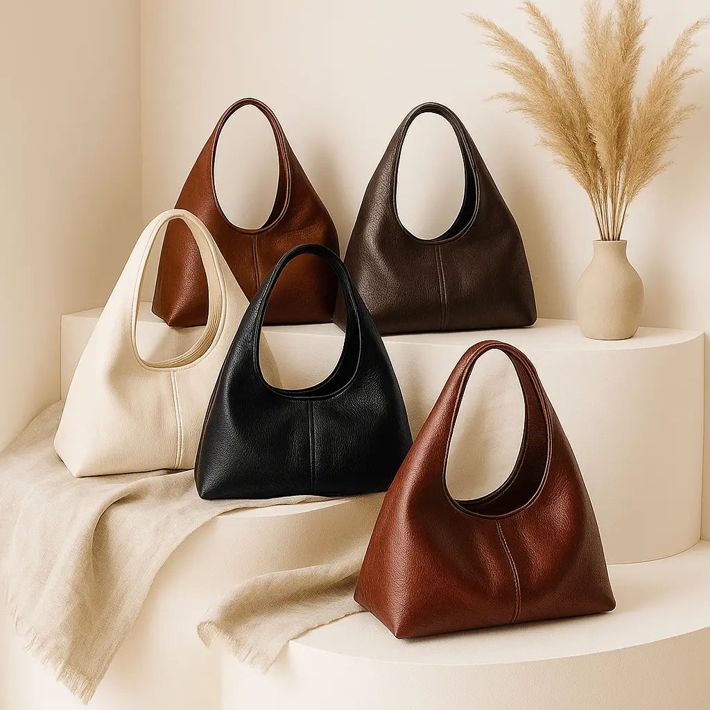 HERA | Grand Sac En Cuir – Élégant & Pratique pour Femme Saclya