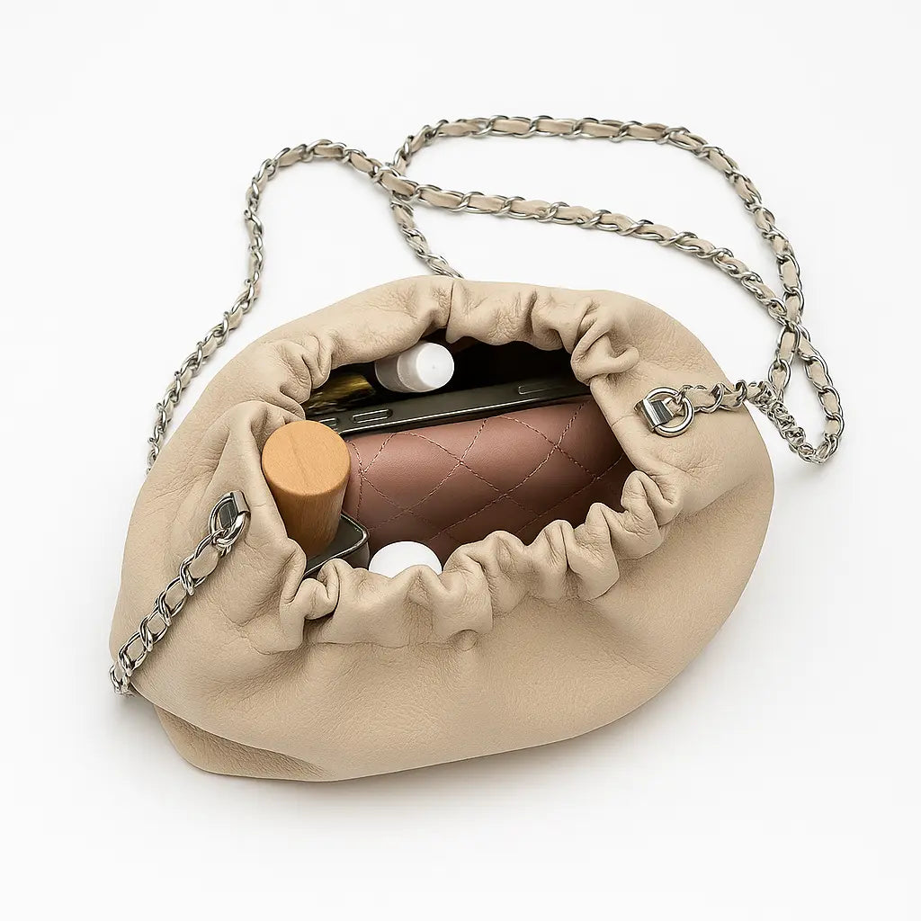 LILA | Petit Sac à Main en Cuir – Petite Pochette Chic Saclya