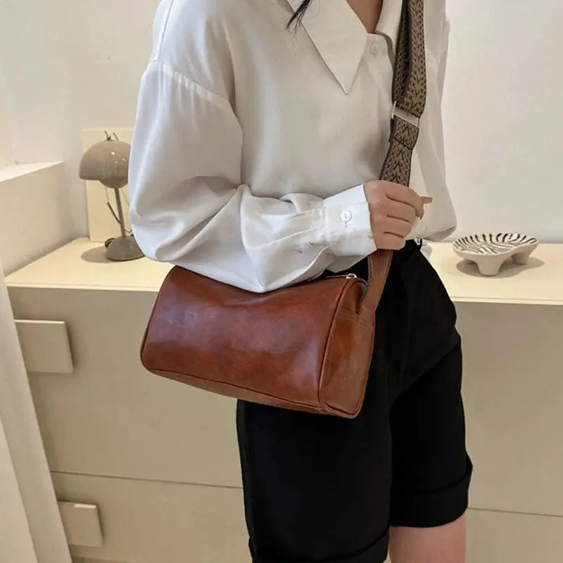 LIVIA | Sac Bandoulière Vintage – Élégance Rétro Saclya
