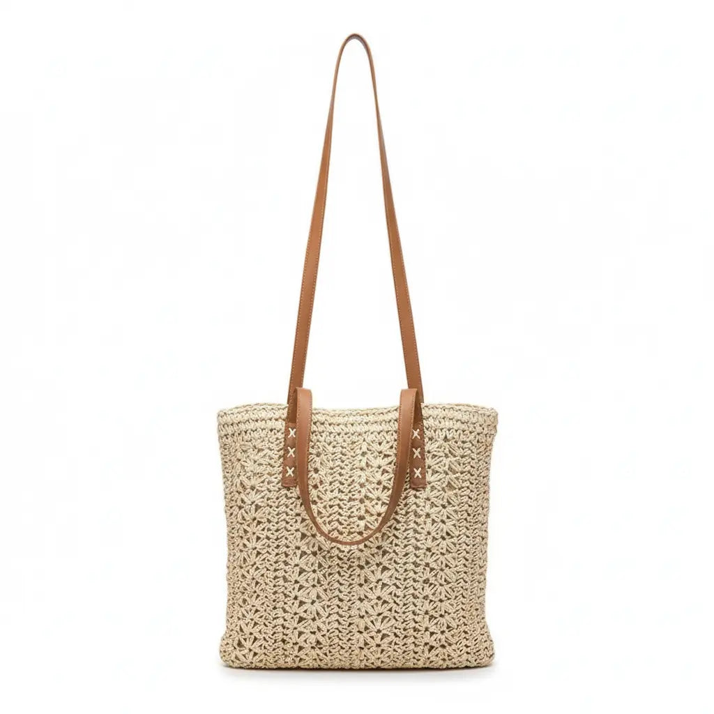 Sac de plage raphia | LUNA Saclya