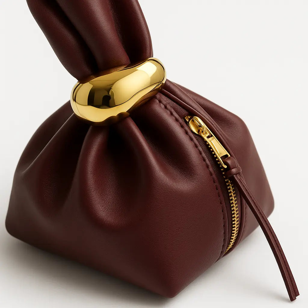 NOÉLIA | Pochette en Cuir Femme – Sac Pochette Élégant et Tendance Saclya