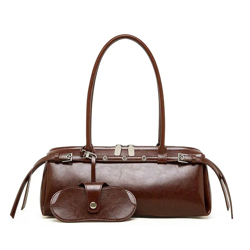 AVELINE | Sac à Main Baguette – Élégance et Raffinement en Cuir