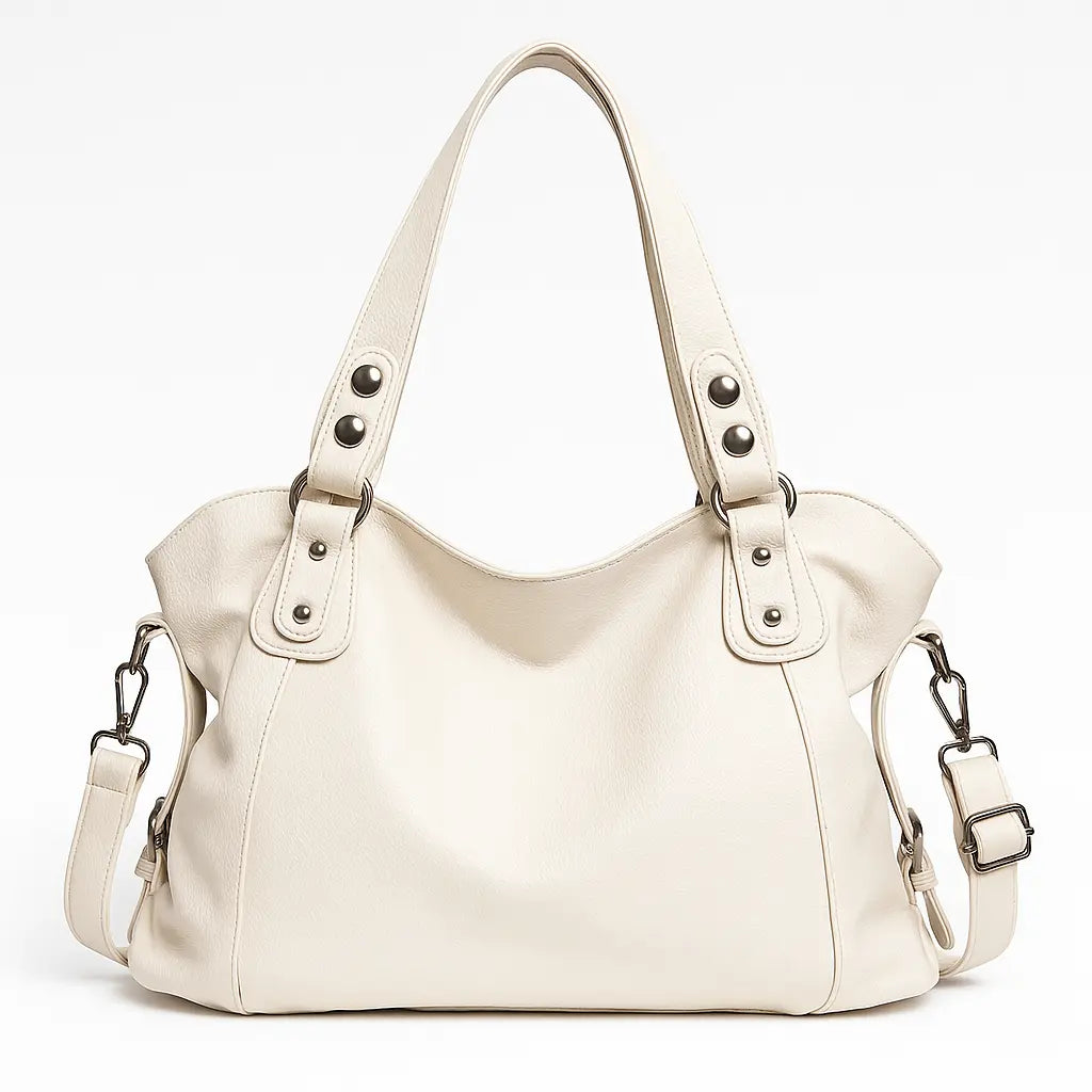 EDNA | Sac à Main Cuir Vintage – Élégance Rétro et Praticité