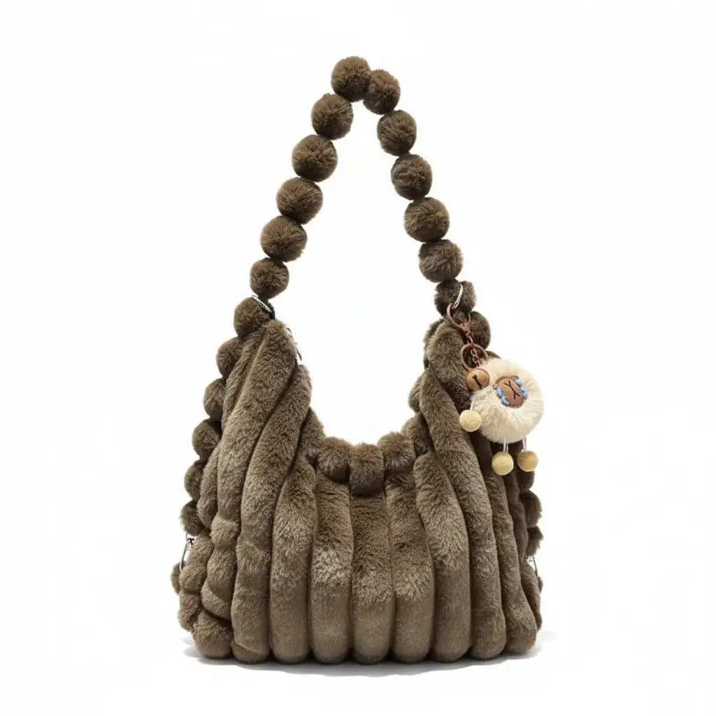 Sac Fourre Tout Velours | ZOEY