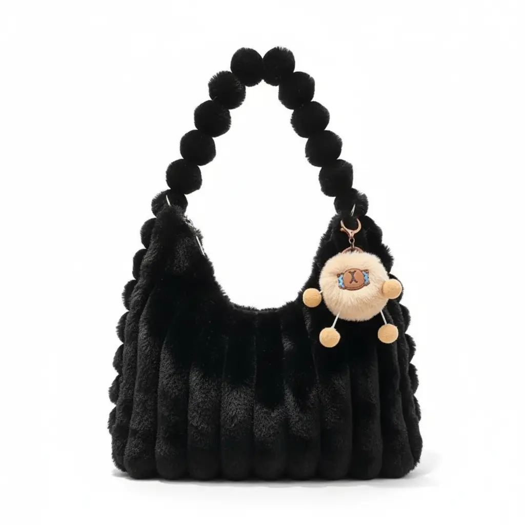 Sac Fourre Tout Velours | ZOEY