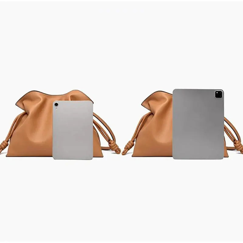 LIVIA | Sac à Cordon en Cuir – Petit Sac Bandoulière Chic Saclya