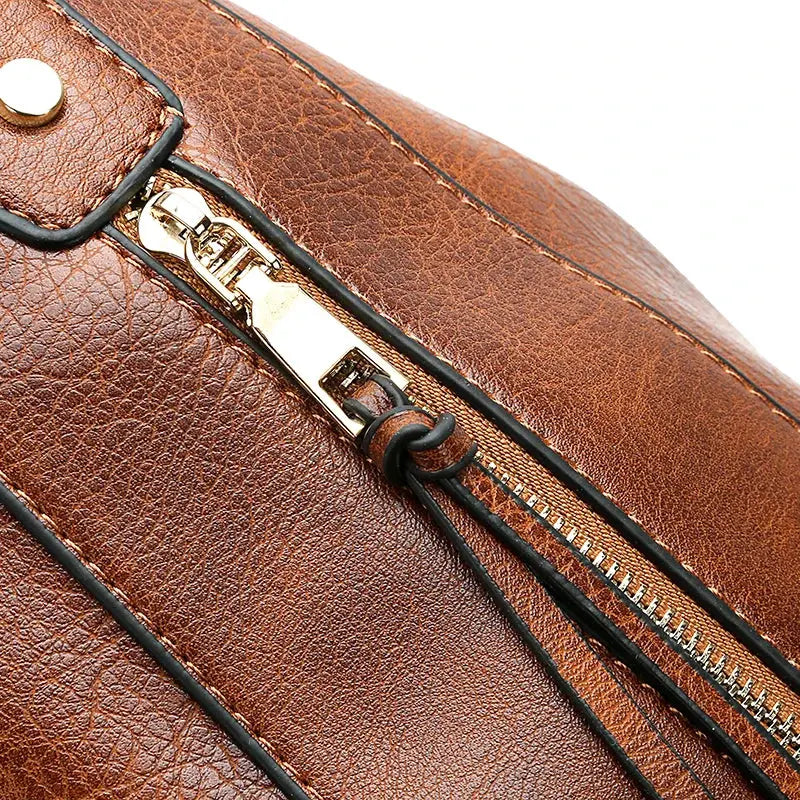 ÉLISE – Sac Hobo en Cuir pour Femme, Grand Sac Bandoulière Vintage et Élégant Saclya