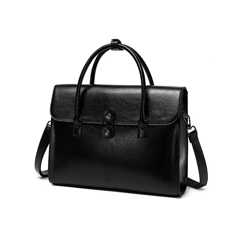 ÉLINA | Sacoche Ordinateur Femme en Cuir Élégante