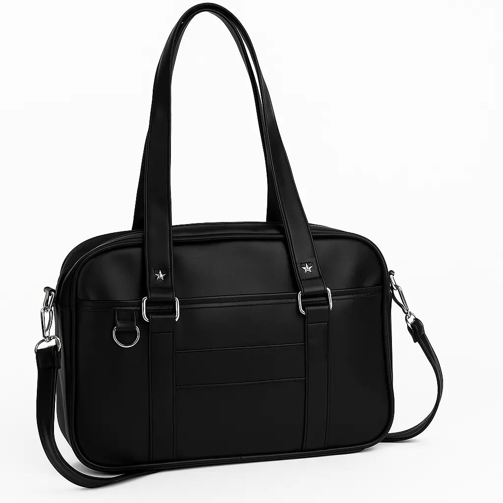 SOFIA | Sac à Bandoulière Style collège Vintage en Cuir – Élegance classique Saclya