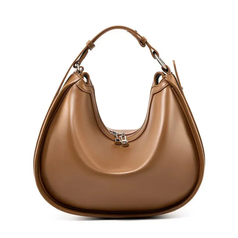 SOLYNE | Sac À Main Bandoulière Femme Cuir – Élégance Sculptée Saclya