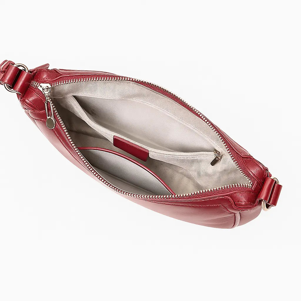 SOLYNE | Sac À Main Bandoulière Femme Cuir – Élégance Sculptée Saclya