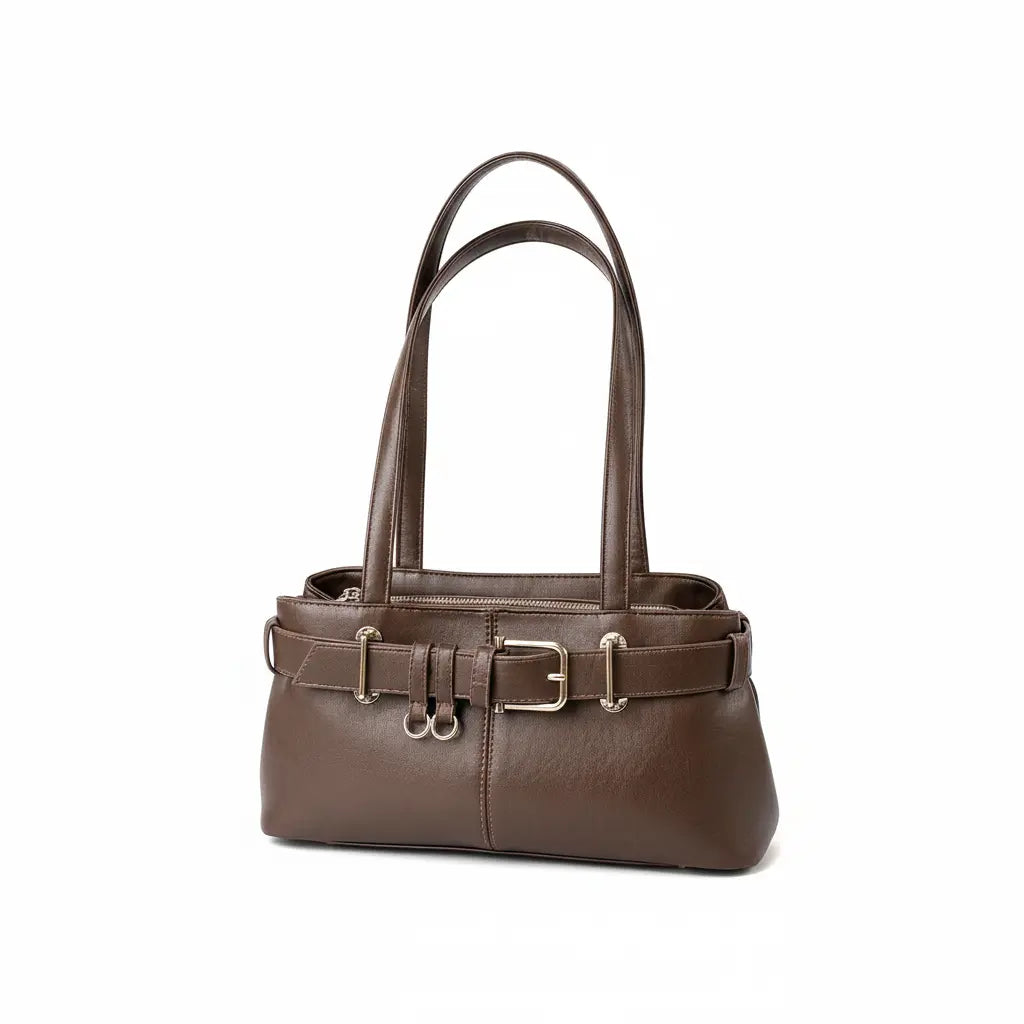 Sac vintage marron | AGATHE Saclya