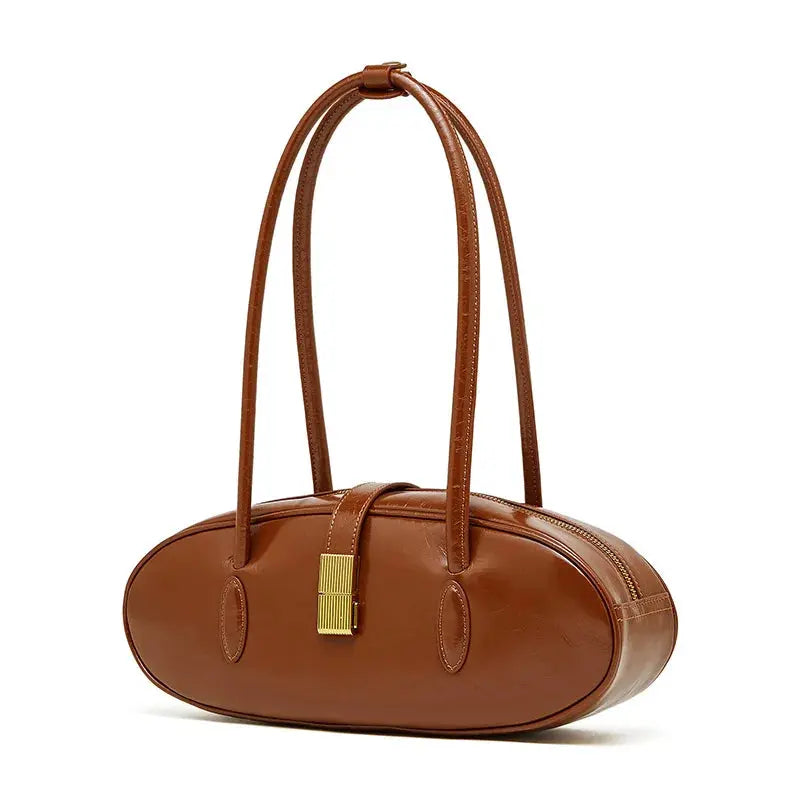 ISOLDE | Sac Baguette Cuir – Compacte et Intemporelle