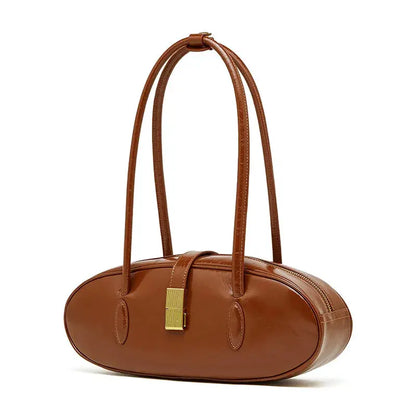 ISOLDE | Sac Baguette Cuir – Compacte et Intemporelle