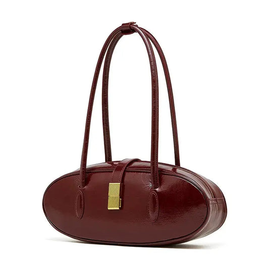 ISOLDE | Sac Baguette Cuir – Compacte et Intemporelle