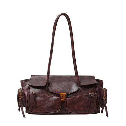 FLORE | Sac en Cuir Vintage – Élégance Rétro et Caractère
