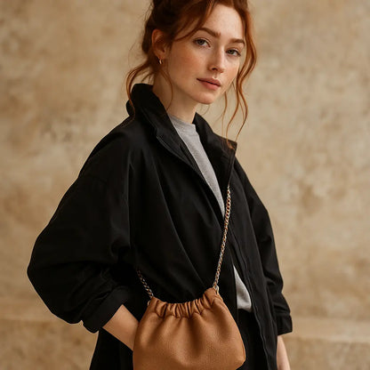 LILA | Petit Sac à Main en Cuir – Petite Pochette Chic Saclya