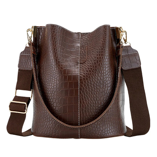 Sac à main bandoulière vintage GABIE couleur marron | SACLYA