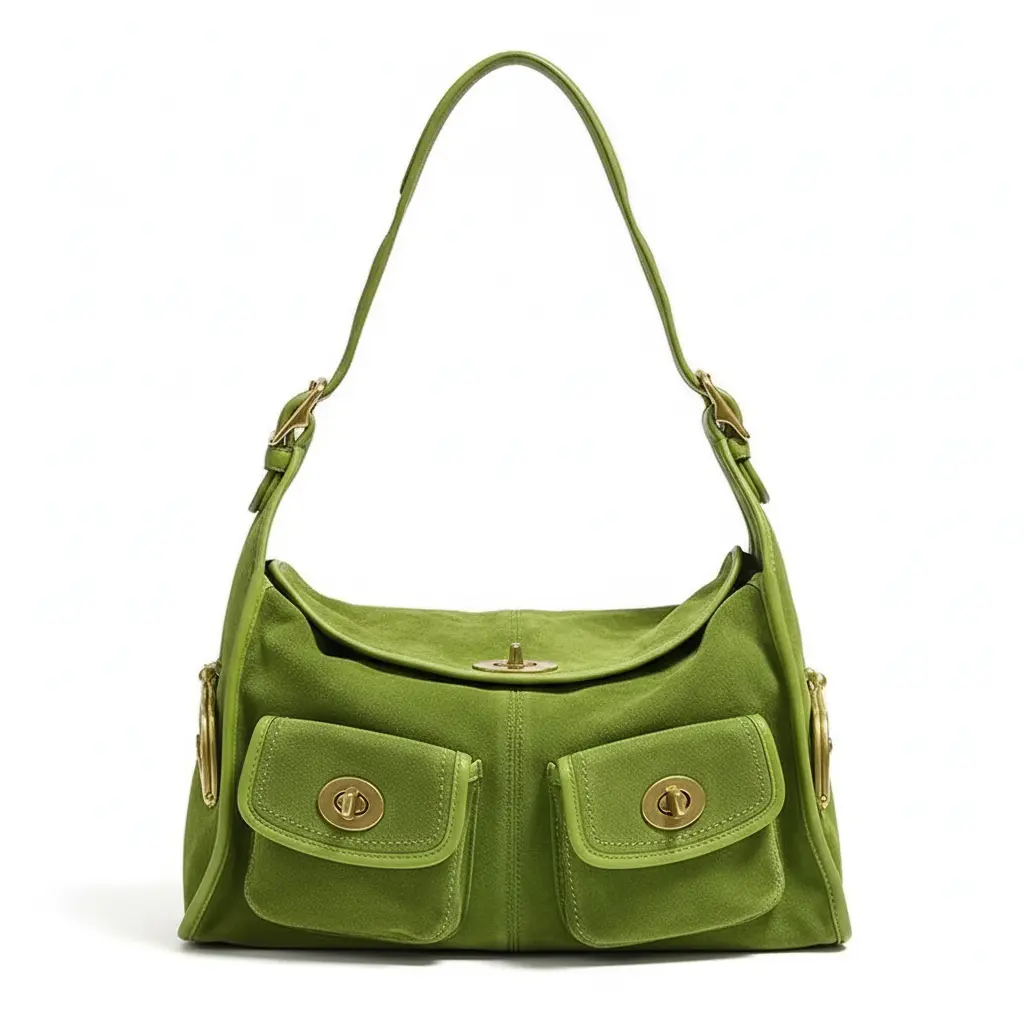 Sac Bandoulière Daim | ATHENA Saclya