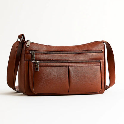 IRIS | Sac à Main Bandoulière En Cuir – Style Vintage Et Souple Saclya