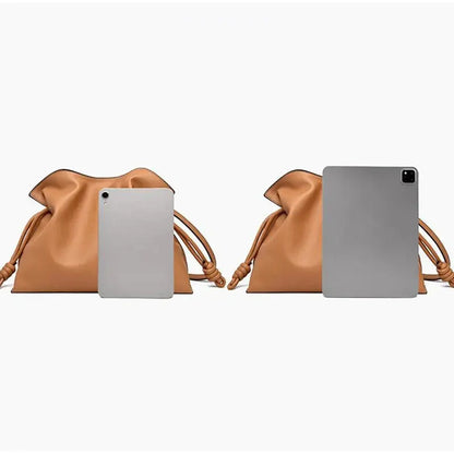 LIVIA | Sac à Cordon en Cuir – Petit Sac Bandoulière Chic Saclya