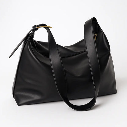 ISADORA | Sac à Main Bandoulière Cuir Souple – Sac Vintage Année 80 Saclya