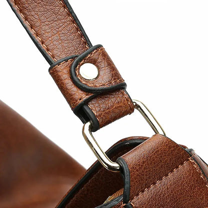 ÉLISE – Sac Hobo en Cuir pour Femme, Grand Sac Bandoulière Vintage et Élégant Saclya