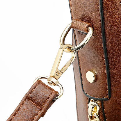 ÉLISE – Sac Hobo en Cuir pour Femme, Grand Sac Bandoulière Vintage et Élégant Saclya